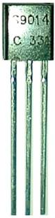 Steko 50 Pieces NPN S9014 Transistor 50V 100mA For Switching & Amplifier NPN Transistor