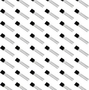 uneeds BC557 PNP General Purpose Transistor 45V 100mA TO-92 Package (Pack of 50) PNP Transistor