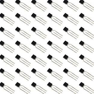 uneeds BC547 NPN General Purpose Transistor (BJT) 45V 100mA TO92 Package (Pack of 50) NPN Transistor