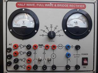Navigation Half wave, Full wave & Bridge Rectifier Apparatus PNP Transistor