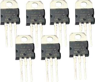 AVISRI 7 PCS TIP122 5A 100V Darlington High-Current NPN Transistor