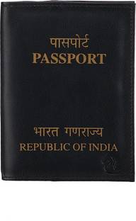 KARA Leather Passport Cover | Travel Friendly | Case | For Men & Women