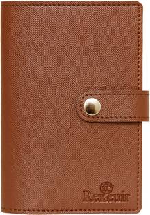 Rexcuir Passport Holder for Men and Women | Vegan Leather Passport Cover Wallet