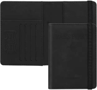 KROYWEN Passport Holder Cover Travel Wallet Organiser, Passport Case
