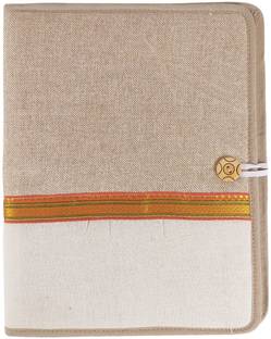 NEELGAGAN CBF -920 Jute Conference Folder (15 Sheet Pad Inside) Suitable For A4