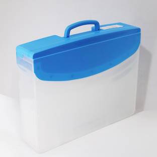 Infomate DOC-Box - Rigid PP Document Storage File Folder Document Box, Water Repellant