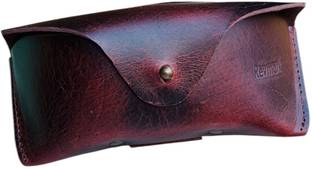 Revmark Original leather sunglass case, vintage look
