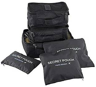 SHUANG YOU Packing Cubes Travel Pouch Bag Suitcase Luggage Organiser Set of 6