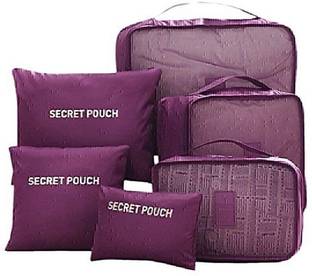 SHUANG YOU Polyester Travel Bag with Packing Cubes Laundry Bag Packing Cube Luggage Bag