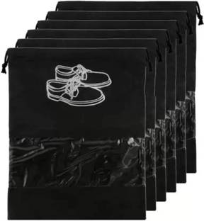 FEVWEL 6 Piece Travel Shoe Bag Shoe Storage Covers Portable Shoe Pouch and Footwear