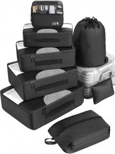 Mungat 8pcs Premium Travel Organizer Set, Luggage Packing Cubes For Clothing Organizer