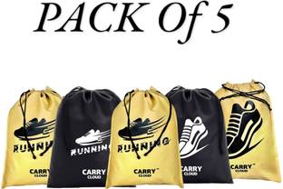 CARRY CLOUD Shoe Bag 5Piece Travel Organizer, Travel Storage and Pouches