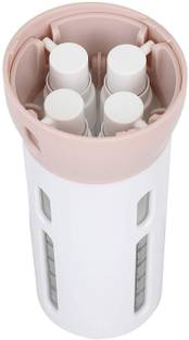 NISHIV 4 in 1 Travel Dispenser Bottle Set Travel Refillable Cosmetic Containers