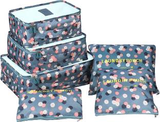 Kanha Set of 6 Stylish Gray Bags for Every Occasion