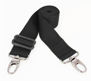 Saco Nylon Replacement Adjustable Shoulder Strap with Swivel Hook for Laptop Bag, Camera Bags, Outdoor Sport Bags, Luggage - (Black)