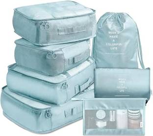 caaju 7 Set Travel Organizer Bag Storage Bags for Travel Accessories , Premium quality