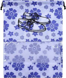 AgrohA ShoeBag Polyester Travel Organizer Flat Shoe Cover