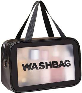 VDNSI PVC Zipper Cosmetic Travel Toiletry Makeup Wash Bag