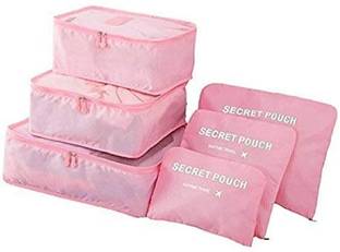 SHUANG YOU Packing Cubes Travel Pouch Bag Suitcase Luggage Organiser Set of 6