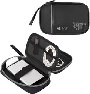 Aliens Travel Gadget Mini Organizer Case for Hard Drive, Cables, Charger & More