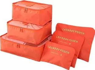 SHUANG YOU Packing Cubes Travel Pouch Bag Suitcase Luggage Organiser Set of 6