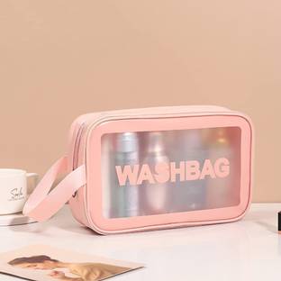 Queue Cosmetic Bag Pouch Transparent Pvc Wash Bag