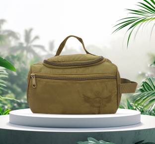 AZAD SHAVING KIT WITH 2 COMPARTMENT AND 2 POCKET FOR ARMY Travel Shaving Kit & Bag