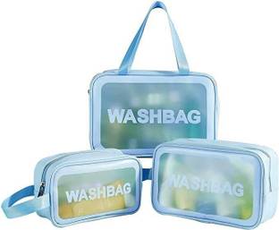 vitzie Cosmetic Organizer Bag for Women and Girls Travel Waterproof Toiletry Storage Travel Toiletry Kit
