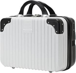 FALMAGU Portable Makeup Travel Case Hand Luggage,Makeup Case Suitcase with Elastic Band Travel Toiletry Kit