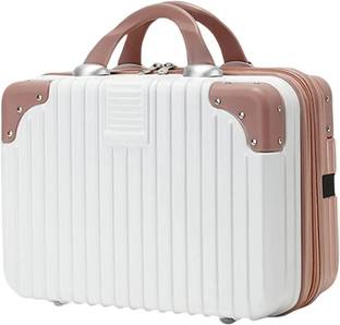 DIYASALES Portable Makeup Travel Case Hand Luggage,Makeup Case Suitcase with Elastic Band Travel Toiletry Kit