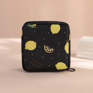 Rossella Sanitary Napkin Pouch Pad Holder Travel Cosmetic Makeup Jewellery Storage Pouch Travel Toiletry Kit