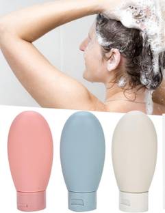 COROFFY 3Pcs Travel Bottles for Toiletries,Shampoo,Lotion, women-60ml Travel Toiletry Kit