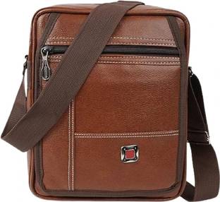 TRUE INDIAN Mini Passport Zipper Bag Shoulder Strap Bag Pocket Zipper Bag Bag for Men Travel Toiletry Kit