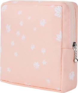 Rossella Sanitary Napkin Pouch Pad Holder Travel Cosmetic Makeup Jewellery Storage Pouch Travel Toiletry Kit