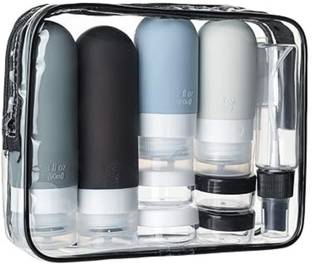 DEPOZA Pack Of 14 TSA Approved Travel Bottle Set Travel Toiletry Kit