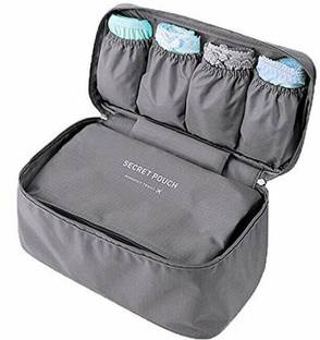KEETLY Travel Underwear Panties Bra Pouch Organizer Bag Pouch Waterproof Travel Toiletry Kit