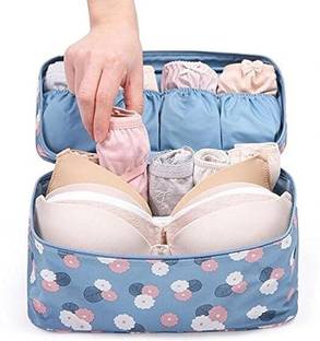 BQPTL Nylon Lingerie Toiletry Travel Bag Travel Toiletry Kit