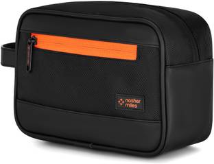 Nasher Miles Stash| PU & Polyester Organizer Pouch Travel Toiletry Kit