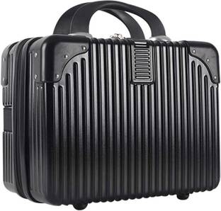DIYASALESS Portable Makeup Travel Case Hand Luggage,Makeup Case Suitcase Elastic Band Bag Travel Toiletry Kit