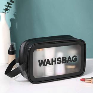 AMEEDARSHAN Clear Travel Toiletries Bag Waterproof Cosmetic Makeup Wash Bags Travel Toiletry Kit