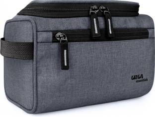 Gizga Essentials Travel Toiletry Kit Bag with Handle & Hook, Multi-Pockets, Multi-Utility Pouch Travel Toiletry Kit
