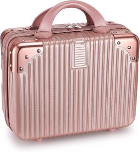 DIYASALESS Portable Makeup Travel Case Hand Luggage,Makeup Case Suitcase Elastic Band Bag Travel Toiletry Kit