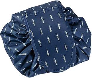 AweStuffs Deluxe Drawstring Cosmetic & Makeup Bag Organizer Lazy Cosmetic Bag Travel Toiletry Kit