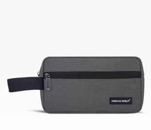 URBAN WOLF Travel Toiletry Bag for Men and Women: Water-Resistant Shaving Kit Bag Travel Toiletry Kit