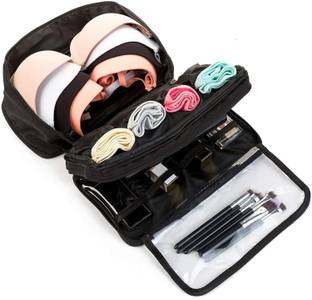 SHUANG YOU Undergarments Underwear Organizer Waterproof Travel Packing Toiletry Makeup Bag Travel Toiletry Kit