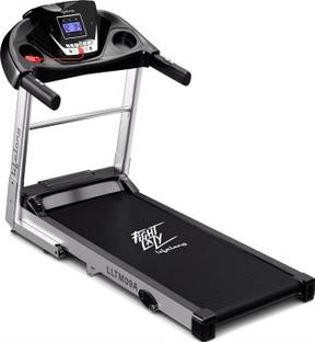 Lifelong Fit-Pro LLTM09A-(4HP Peak) Motorized,Hydraulic Foldable,Running Machine for Home Treadmill (Max Weight:100 kg)