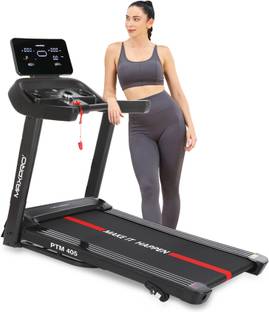 Maxpro FORCE PTM405 4.5HP Peak,110kg User weight,Fit Show App,LED Display for home use Treadmill (Max Weight:110 kg)