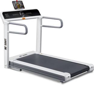 Durafit Sonic BLDC 5 HP Peak | 16km Speed | 20-Level Incline Home Use Treadmill (Max Weight:150 kg)