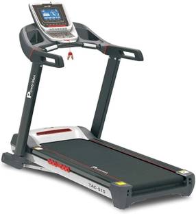 Powermax Fitness TAC-515 (6HP Peak)Bt. App, Mp3, USB, Semi-Commercial Home-Office Pro Workout Treadmill (Max Weight:150 kg)
