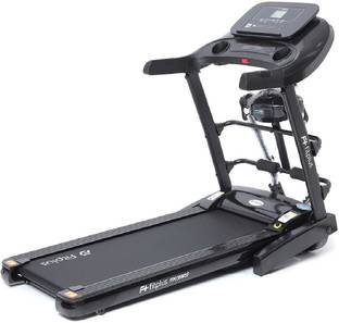 FITPLUS by Cult FP03NMSF(4HP Peak), Max Weight:100Kg & 12 Preset Program for Home Gym Treadmill (Max Weight:100 kg)